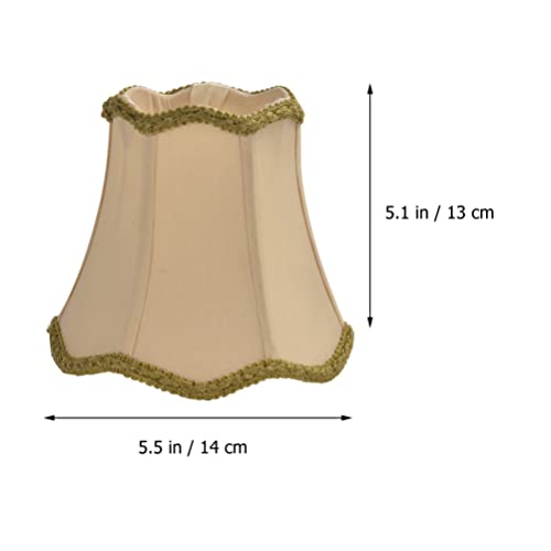 Black Lamp Shade Black Lampshade Natural Fabric On Chandelier Lamp Shades European Style Droplight Wall Lamp Cover Candle Shade Beige Black Lamp Shade E14 Lamp Shade #TOP5