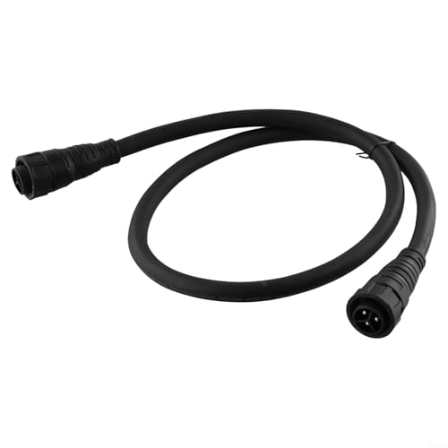 Image of AC Cable Tie Inverter, Waterproof PVC Wire Connection of 600W 700W 800W 1000W 1200W 1400W 1600W, Black, 1m(1M)