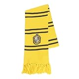 CERDÁ LIFE'S LITTLE MOMENTS | Bufanda Harry Potter Hufflepuff Cómoda y Práctica - Bufanda Harry Potter Ideal para el día a día Producto Original