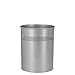 Produktbild hjh OFFICE 830015 Papierkorb CLEAN III Metall 15 Liter Mülleimer offen 32 x 26 cm, Silber
