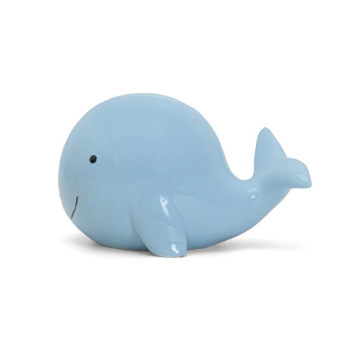 Child To Cherish Ceramic Whale Piggy Bank, Blue #TOP3