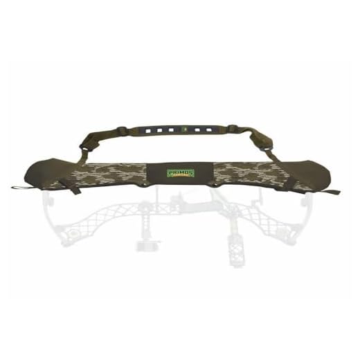 Primos Hunting Neoprene Bow Sling in Mossy Oak Bottomland, Universal Fit Bow Protection with Hands-Free and Feather-Lite
