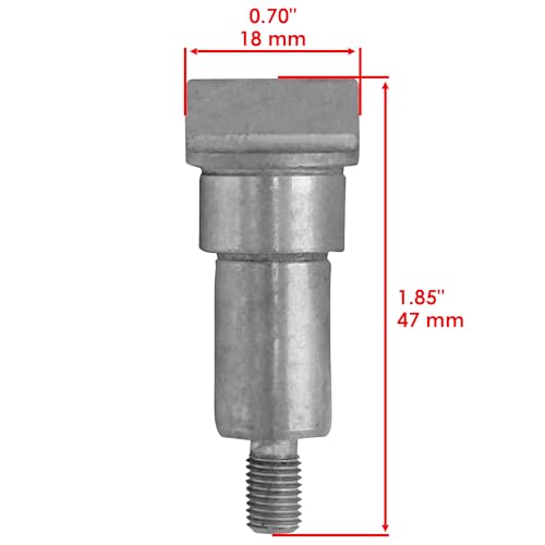 Caltric Water Pump Impeller with Shaft and Gasket Compatible with Polaris ACE 570 500 2016-2019 / Ranger 530 2023/570 2014-2023 / Sportsman 450 570 2014-2023 by Caltric - Image 4