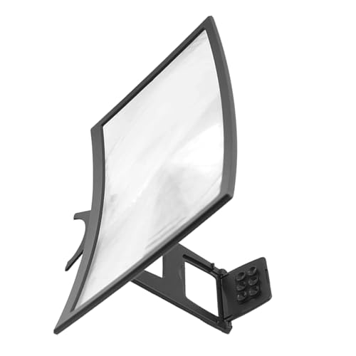 Amplificador de pantalla para móvil en casa o viajes con soporte plegable Lurrose de 12"