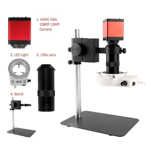 Microscopio electrónico con control remoto para evitar vibraciones al soldar 6
