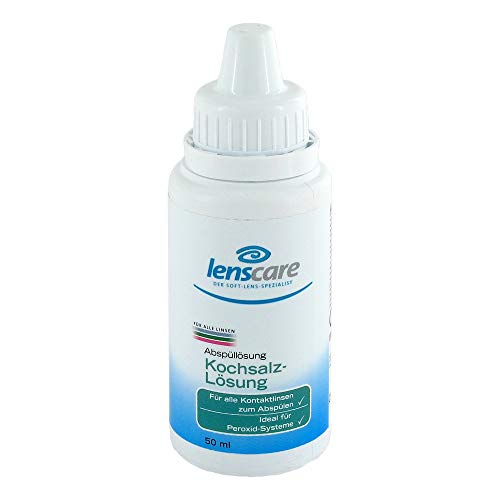 Preisvergleich Produktbild LENSCARE Kochsalzlösung Mini 50 ml