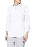 hemd langarm herren HOCHWERTIGES MATERIAL: Das moderne Hemd besteht aus 70% Bio-Baumwolle, 27% Baumwolle, 3% Elasthan.