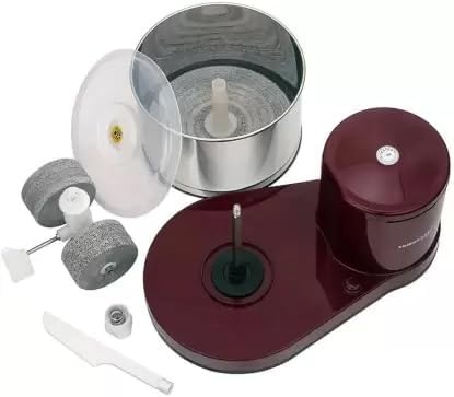 Lakshmi CZ Model 2 L Table Top Wet Grinder With Atta Kneader & Coconut Scrapper | 110 Volt For USA & CANADA