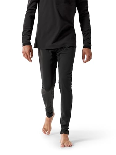 Arc'teryx Rho SV Bottom Men's | Warm Stretch-Fleece Base Layer Bottoms | Black, Medium