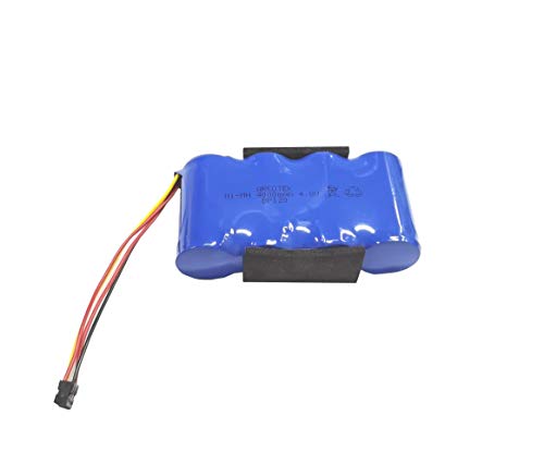 AREOTEK 4000mAh Battery for Fluke ScopeMeter 120 Series, Fluke 43 and 43B Power Quality Analyzer B11483 BP120 BP130