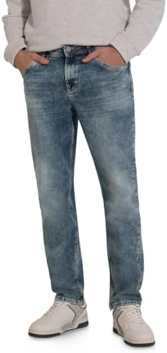 Street One MEN Straight Leg Jeans Soft greencast Random wash 32