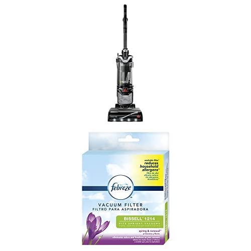 Bundle of BISSELL MultiClean Allergen Pet Slim Upright Vacuum with HEPA