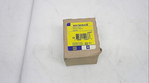 1- SQUARE D 9001SKS43B SELECTOR KNOB 3 POSITION MAINTAINED SWITCH