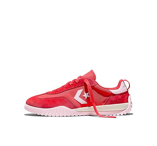 Converse Kid Run Star Trainer OX, Red/New Found Bloom/Egret, 4.5 by Converse - Image 2