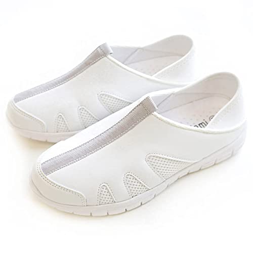 [�A�~�A�~] �i�[�X�V���[�Y �i�[�X 2Way �X�j�[�J�[�y�� �Ō� ��� ���f�B�[�X ��ƌC �� FX2308(M(23.0cm�`23.5cm), �z���C�g×�O���[)