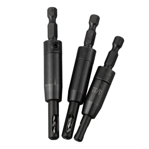 Self Centering Hinge Drill Bit Set 3Pcs for Wood