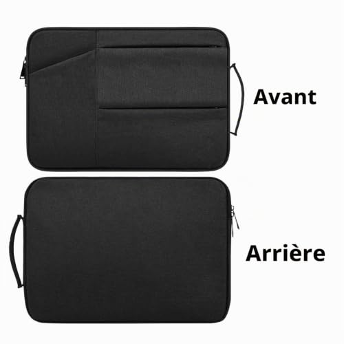 Étui de Protection pour Tablette à Dessin Compatible avec XP-Pen Deco01 V2, Deco03, Star03, M708, M106K, M10K, Huion HS611 H1060P (Noir) – vue 7