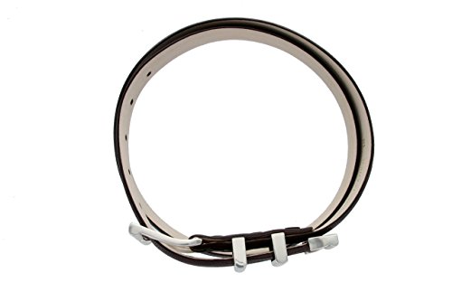 BS8640 / S5998_Genuine Full-Grain Cowhide Leather Designer Golf Dress Belt, 1-1/8"(30mm) Wide2