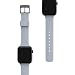 Produktbild U by UAG [U] Dot Strap Silikon Armband für Apple Watch 45mm / 44mm / 42mm [Watch SE, Series 7 / Series 6 / Series 5 / Series 4 / Series 3 / Series 2 / Series 1, Edelstahl Verschluss] soft blau