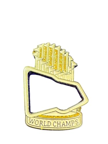 World Series Trophy Metal Hat Pin
