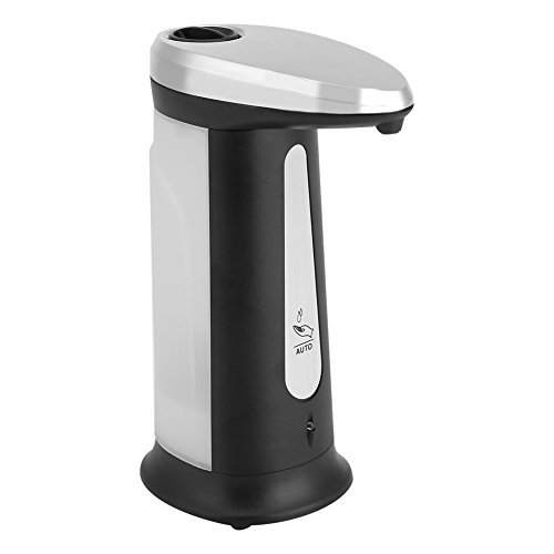 Preisvergleich Produktbild Garosa Automatische Touchless Sensor Seifenspender Batteriebetrieben Flüssigseife Shampoo Container für Badezimmer Badaccessoires Haus Hotel 400ml