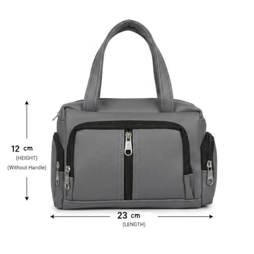 Image of Women's Stylish Trendy Leather Mini Handbag - Fashionable, Compact Purse for Casual and Formal Occasions