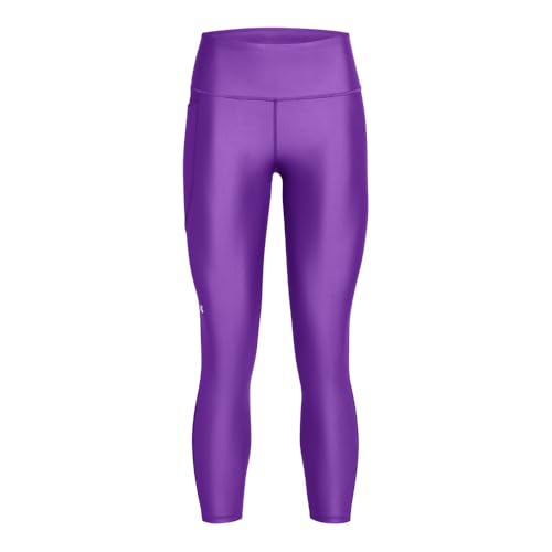 Image of Under Armour Women's HeatGear Armour High Waisted Ankle No-Slip Leggings
