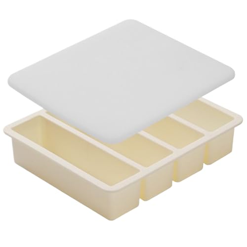Cubitera De Silicona - Molde Para Barras De Hielo Con Bandeja - Accesorios Para Bebidas Frías Y Utensilios Para Preparar Jugos, Vino Y Café