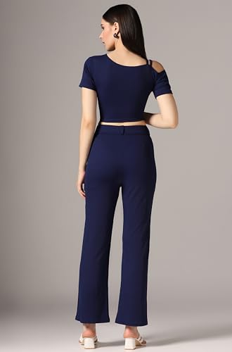 Image of TOPLOT co ord Set for Women Solid Top and Bottom