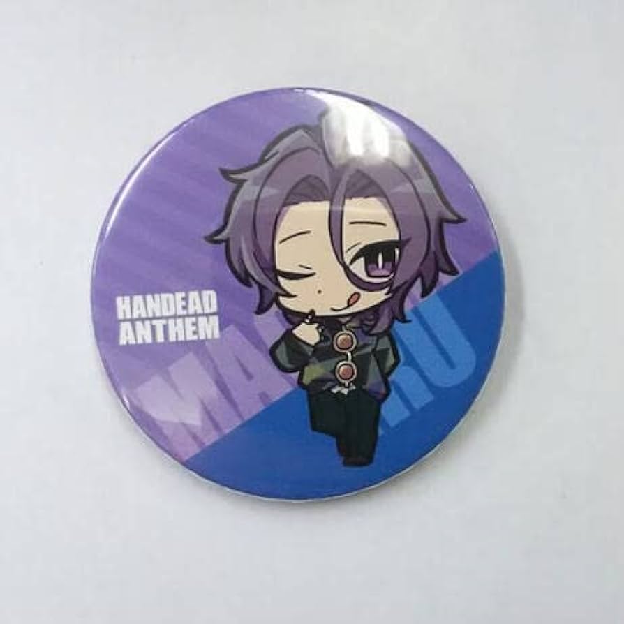 Amazon | HANDEAD ANTHEM 缶バッジ 真我里依留 1st ANTHEM バッジ