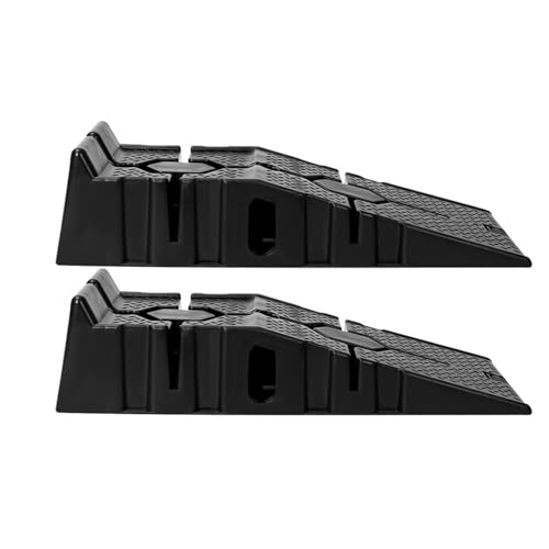 Kit de cric de voiture et 2 rampes d'allée portables pour levage sécurisé