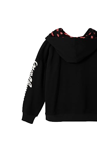 Pull fille Desigual Beatrice Rolling, sweat confortable anti-irritation