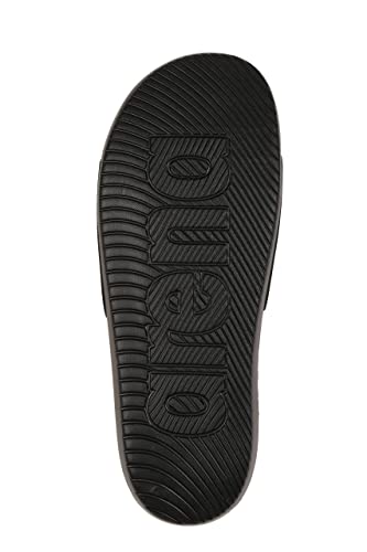 ARENA Urban Slide Sandals Pool Flip Flops, Diamonds Black/Pink, 114