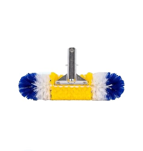 Poolzilla Pool Brush [3 Pack] - 360 Degree Bristles, with 12 Inch, 18 Inch, and 24 Inch for Outdoor and Indoor Swimming Pools, Spas, & Hot Tubs - Thumbnail 6