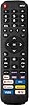 Universal Remote Control for Hisense Smart Google TV, Compatible with Hisense UHD 4K ULED Google TVs