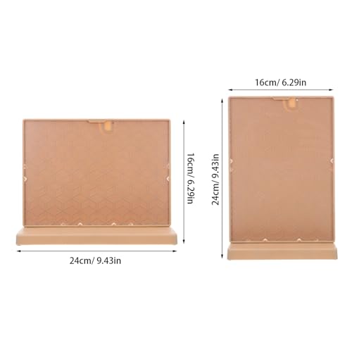 Porte Menu Double Face Plastique Idéal pour Tables de Restaurant et Bar
