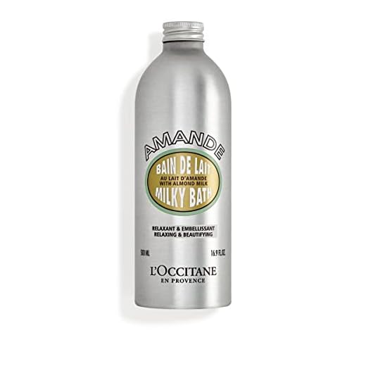 L'Occitane Beautifying Almond Milky Bath with Almond Milk, 16.9 fl. oz.