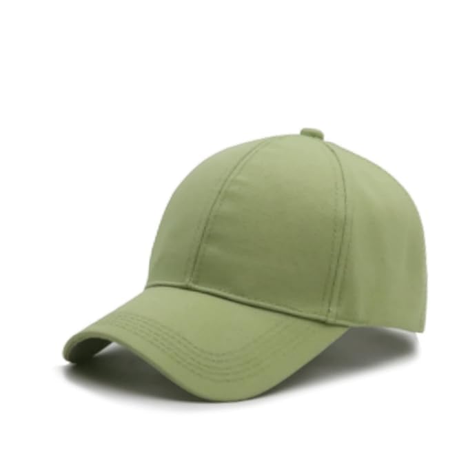 Adjustable Plain Cap Unisex Cap Quick Drying Sun Hat for Summers Activites Sports Baseball Hat for Men Pack of 1 Free Size