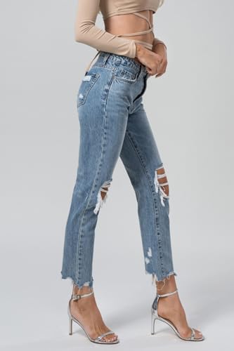 Skinny Jeans for Women Trendy Mid-Rise Slim Fit Comfort Jeggings Jeans Slimming Jeggings Denim Trousers Pants4