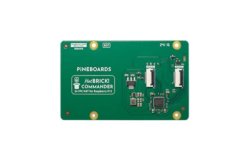 HatBRICK! Commander Für Raspberry Pi 5 - PCIe Erweiterung Mit 2 Anschlüssen