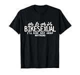 Amazon Funny Cycling Shirts Co. Bikesexual T-Shirt - Funny Bicycle Bike Cycling Shirt Gift T-Shirt #ad