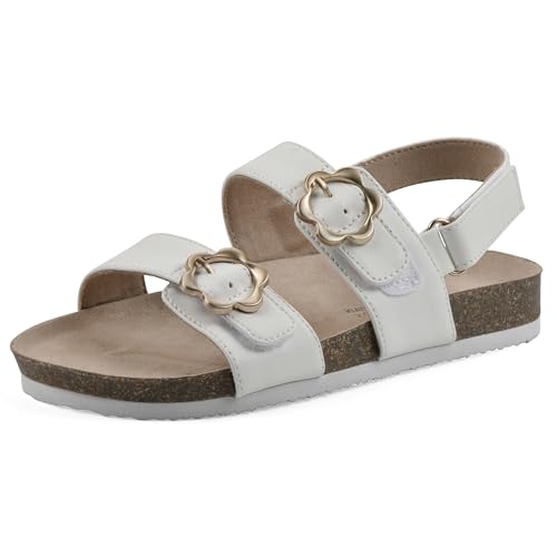 Sandale Plate Gingham Fille WHITE MOUNTAIN Chaussure Été Enfant