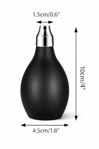 Bouteille de poudre de barbier vide contre les reflets brillants du crâne - 7