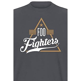 Foo Fighters ‘Triangle’ (Grey) T-Shirt (large) - Les Beatles, Paul McCartney, John Lennon, RIngo Starr, George Harrison Foo Fighters 'Triangle' (Grey) T-Shirt (large) – Image 3