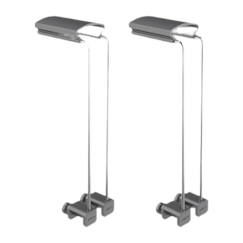 Image of MYADDICTION 2X Aquarium Light Mounting Bracket Portable Lamp Stand for 20x5c2cm