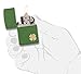Zippo Clover Pocket Lighter, Moss Green Matte, One Size