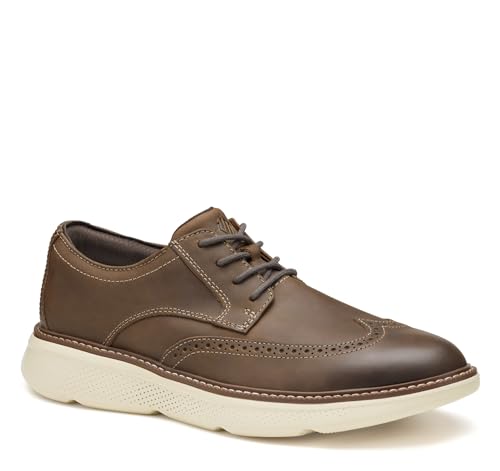 Johnston & Murphy Men's Colson Wingtip Lace-Up Dress Casual Shoe