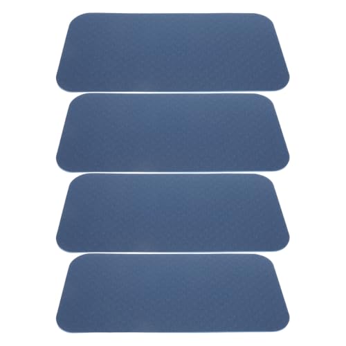 4 piezas Esterilla rectangular antideslizante de TPE para arrodillarse en yoga miniatura 1