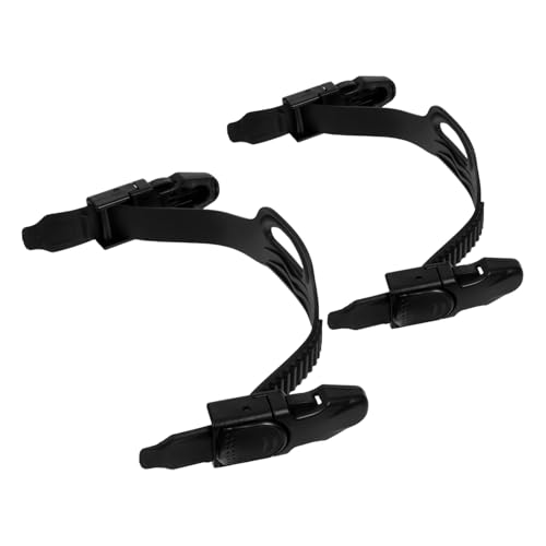 CLISPEED Correas de Aletas de Buceo Ajustables de TPR Resistente con Hebilla para Snorkel y Freediving Diseño de Talón Abierto Cómodo y Seguro Repuesto para Equipo de Buceo