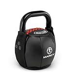 Marcy Strength Training Soft Kettlebell with Handle for Weightlifting, Conditioning, Strength and core Training 10 lbs - 40 lbs